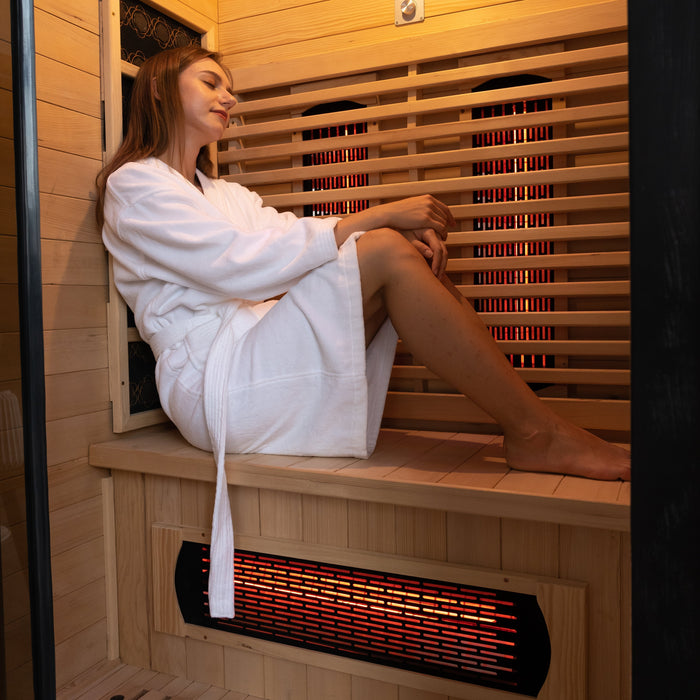 SAUNAONES® Luxury Ozone Dry Far Infrared Indoor Sauna