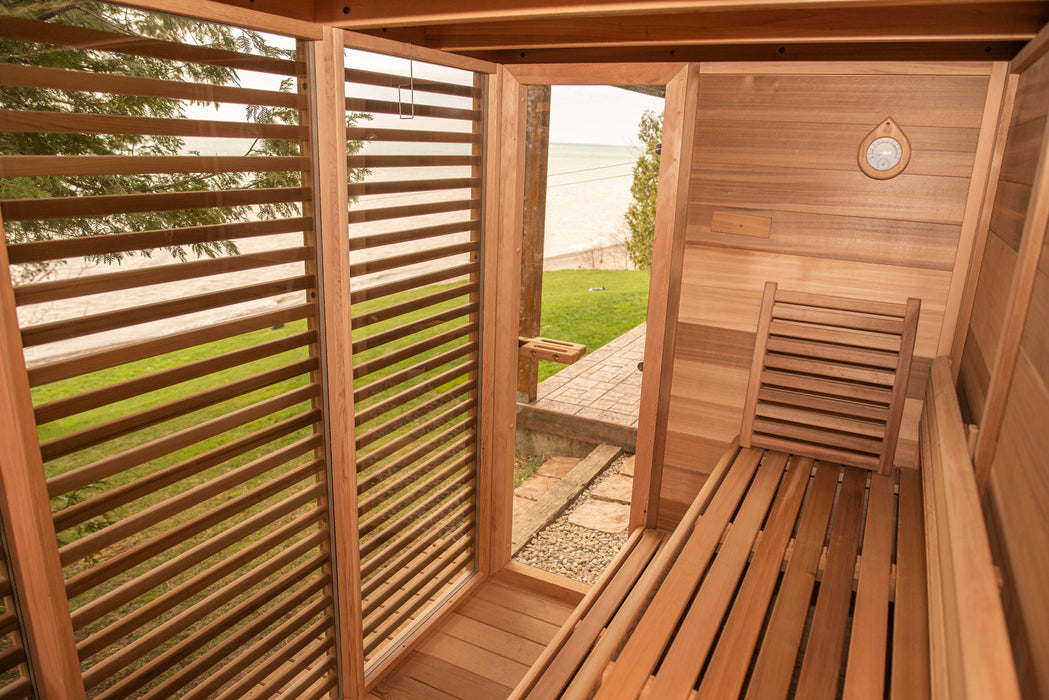SAUNAONES® Square Sauna Minimalist Refresh 2