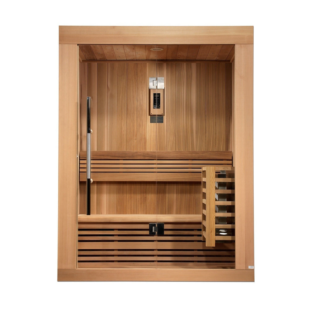 SAUNAONES® 2 Person Traditional Steam Sauna Modern Relax 1-in stock