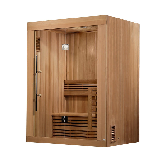 SAUNAONES® 2 Person Traditional Steam Sauna Modern Relax 1-in stock