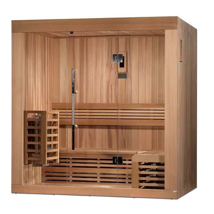 SAUNAONES® 3-4 PEOPLE TRADITIONAL STEAM SAUNA MODERN RELAX 2