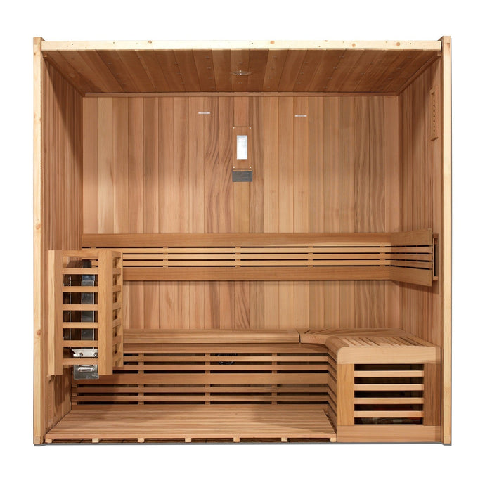 SAUNAONES® 3-4 PEOPLE TRADITIONAL STEAM SAUNA MODERN RELAX 2
