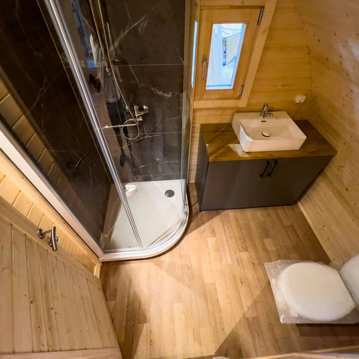 The "Dual Halfmoon" Pod - Luxury 4 Person Glamping Pod