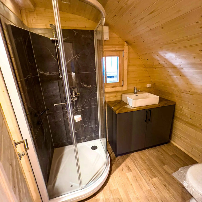 The "Dual Halfmoon" Pod - Luxury 4 Person Glamping Pod