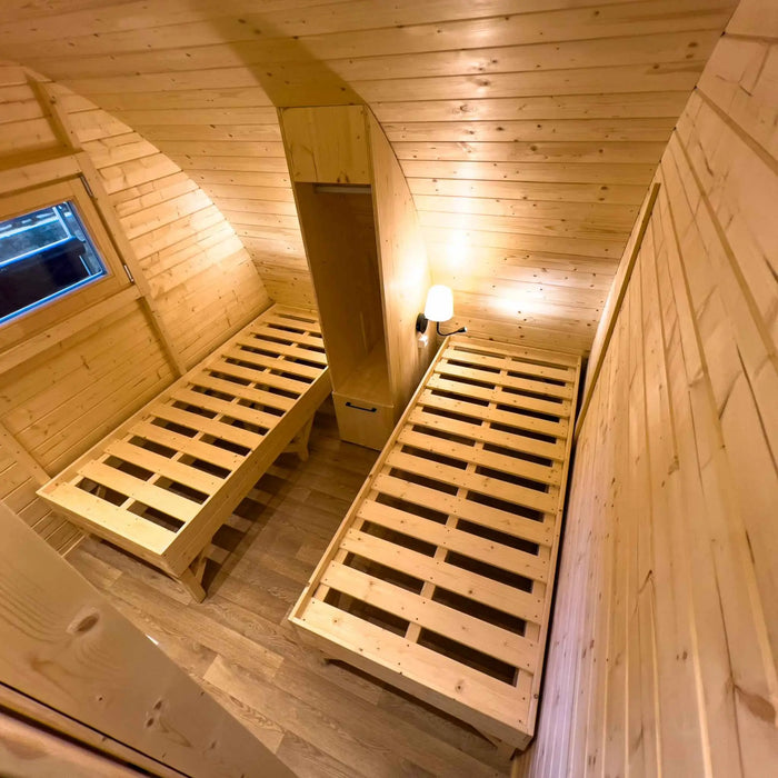 The "Dual Halfmoon" Pod - Luxury 4 Person Glamping Pod
