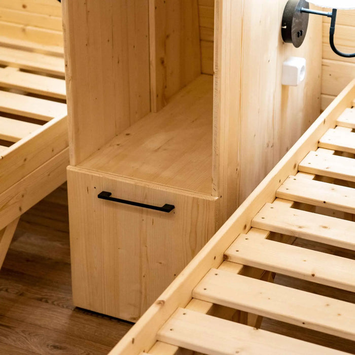 The "Dual Halfmoon" Pod - Luxury 4 Person Glamping Pod