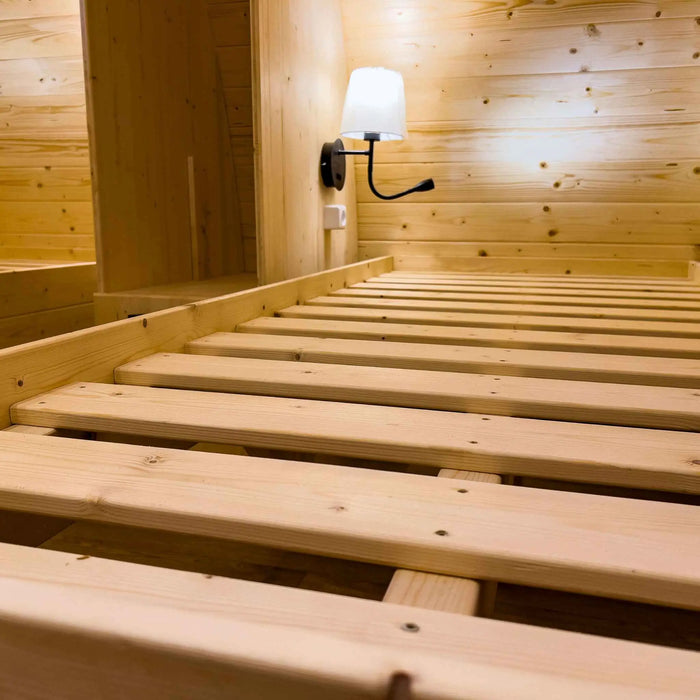 The "Dual Halfmoon" Pod - Luxury 4 Person Glamping Pod