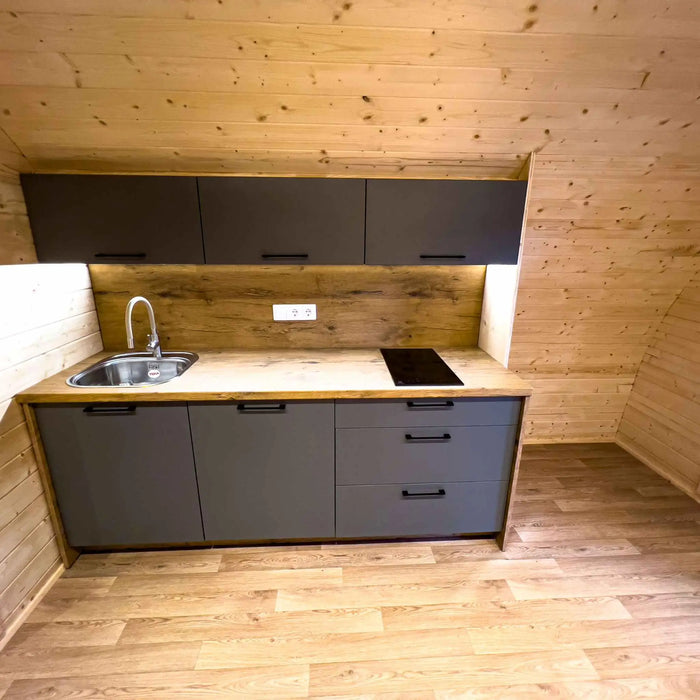 The "Dual Halfmoon" Pod - Luxury 4 Person Glamping Pod