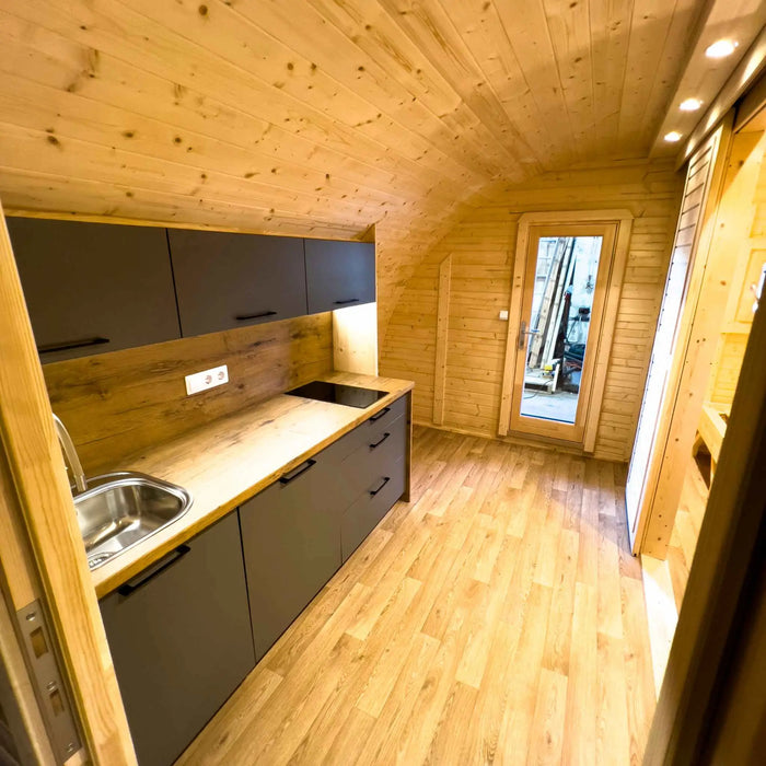The "Dual Halfmoon" Pod - Luxury 4 Person Glamping Pod