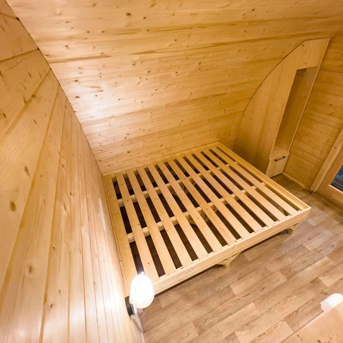 The "Dual Halfmoon" Pod - Luxury 4 Person Glamping Pod