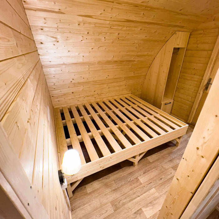 The "Dual Halfmoon" Pod - Luxury 4 Person Glamping Pod