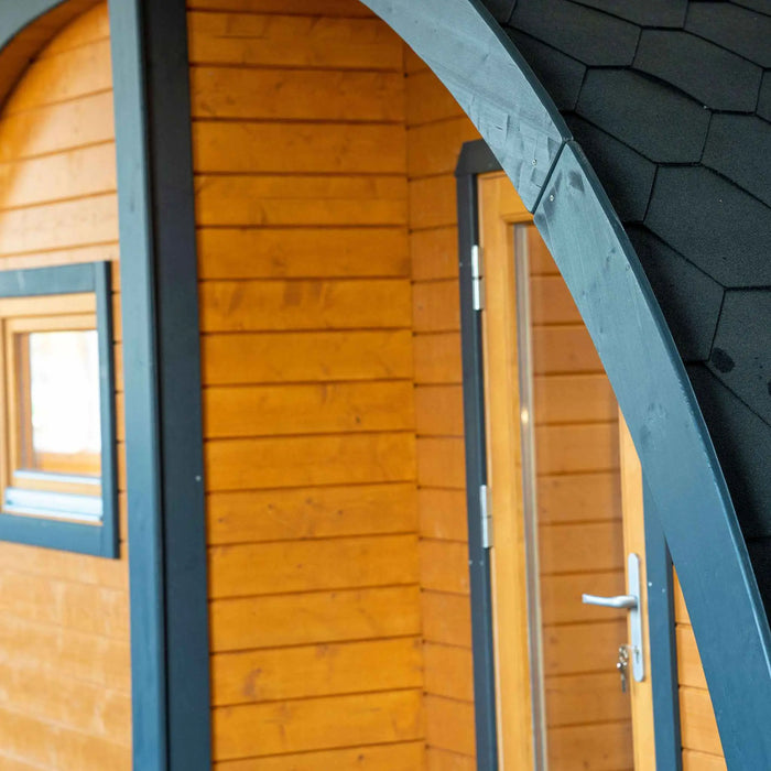 The "Dual Halfmoon" Pod - Luxury 4 Person Glamping Pod