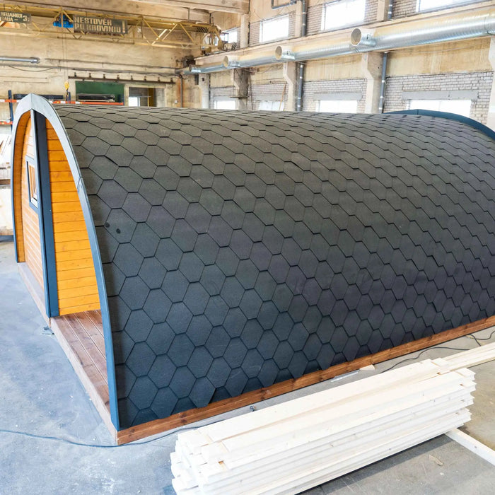 The "Dual Halfmoon" Pod - Luxury 4 Person Glamping Pod