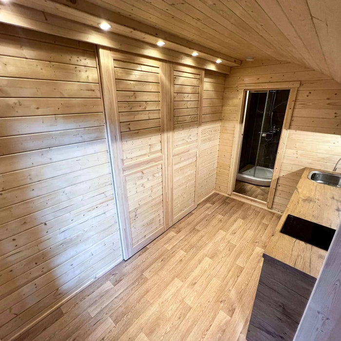 The "Dual Halfmoon" Pod - Luxury 4 Person Glamping Pod