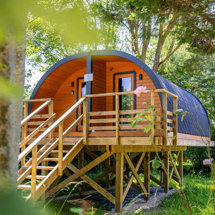 The "Dual Halfmoon" Pod - Luxury 4 Person Glamping Pod