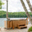 SAUNAONES® Outdoor Red Cedar Wooden Hot Tub