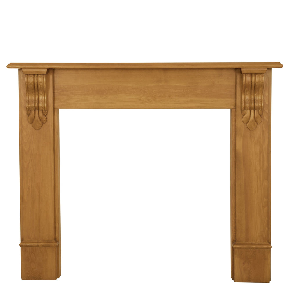 Edinburgh Corbel Wooden Fireplace Surround | Carron