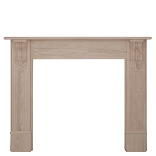 Edinburgh Corbel Wooden Fireplace Surround | Carron