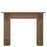 Edinburgh Corbel Wooden Fireplace Surround | Carron