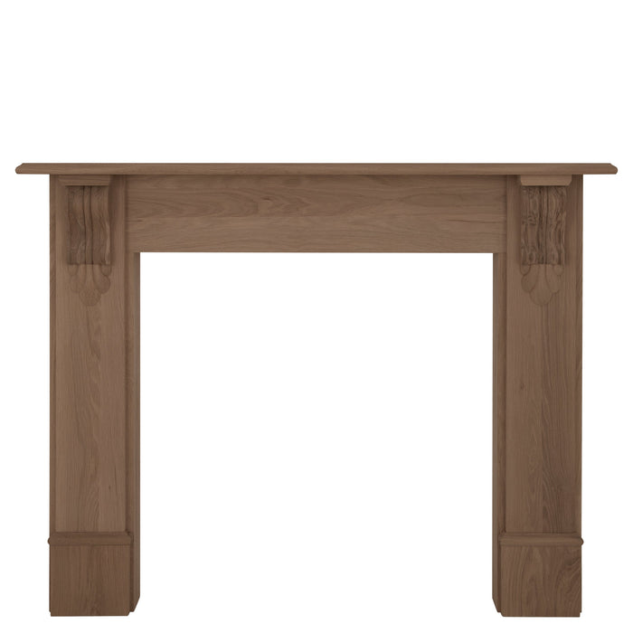 Edinburgh Corbel Wooden Fireplace Surround | Carron