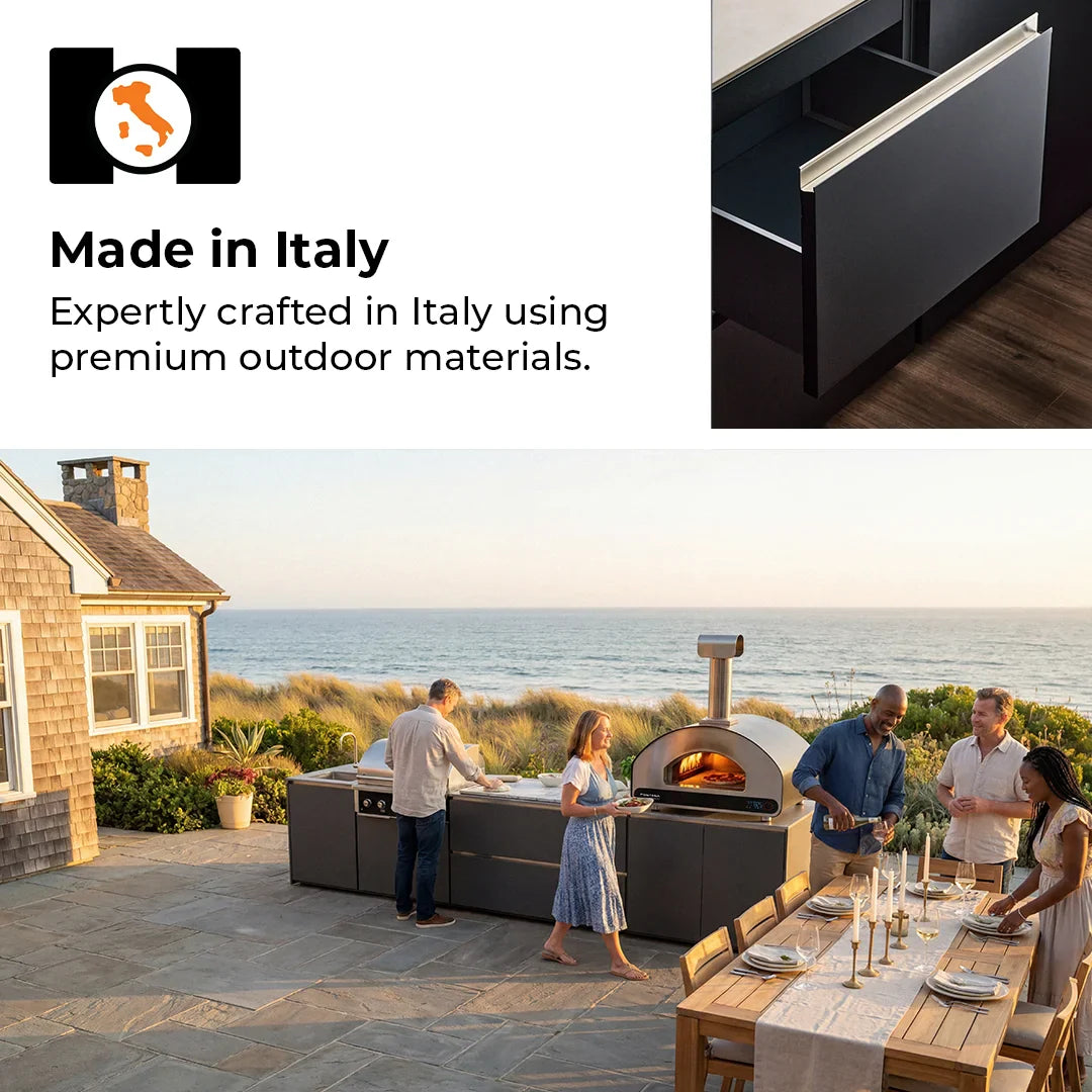 Ember Status Max Cabinet — 40' | Outdoor Kitchen Module