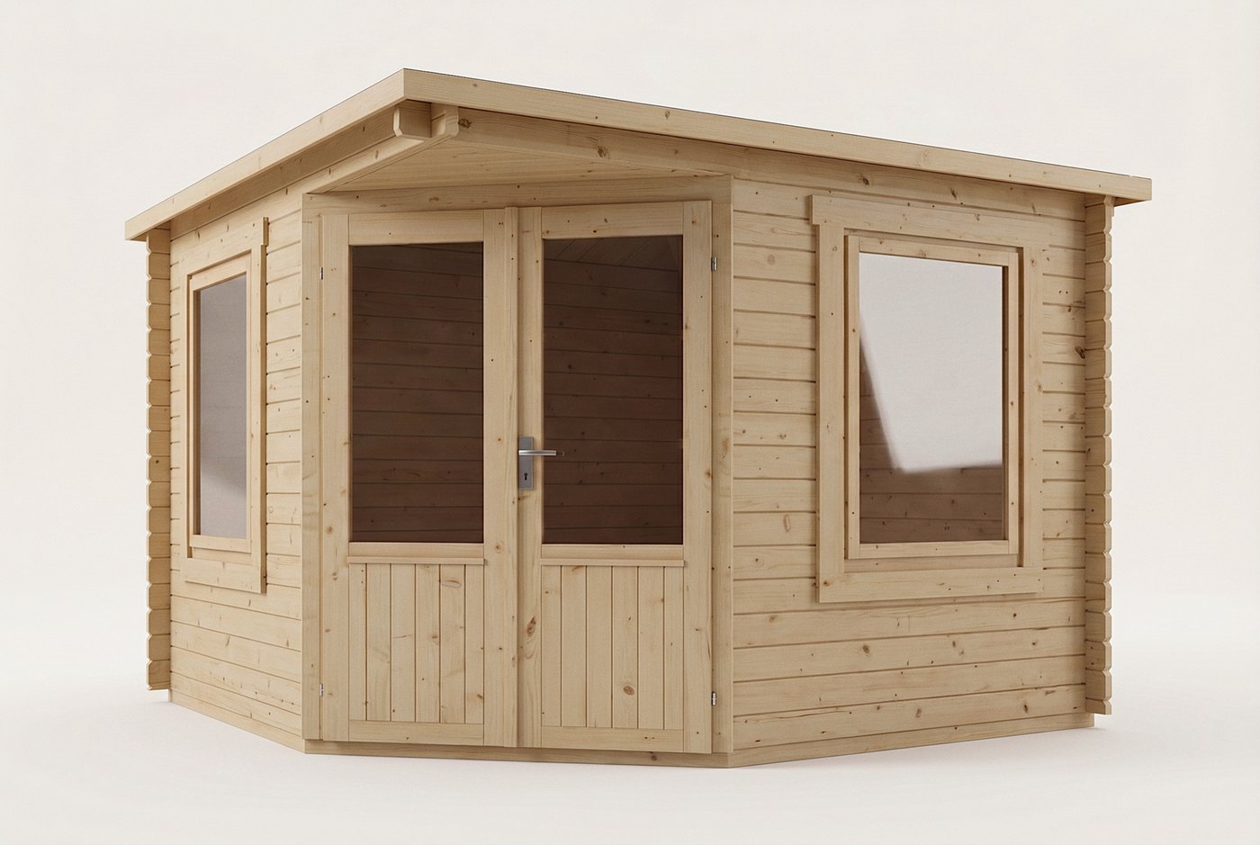 Emma Corner Log Cabin 3m x 3m | Tuin Garden Room