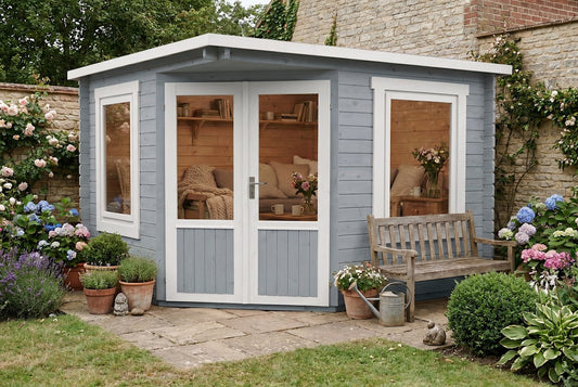 Emma Corner Log Cabin 3m x 3m | Tuin Garden Room