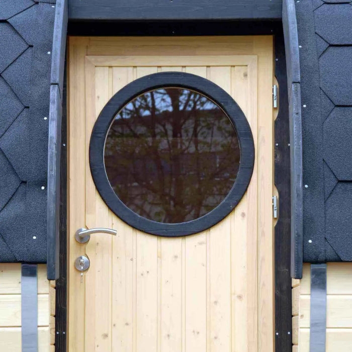 The "Roundhouse" Barrel - 2-4 Person Glamping Pod