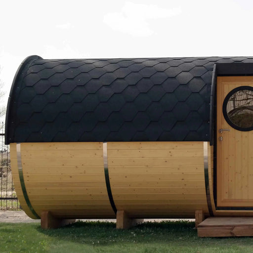 The "Roundhouse" Barrel - 2-4 Person Glamping Pod