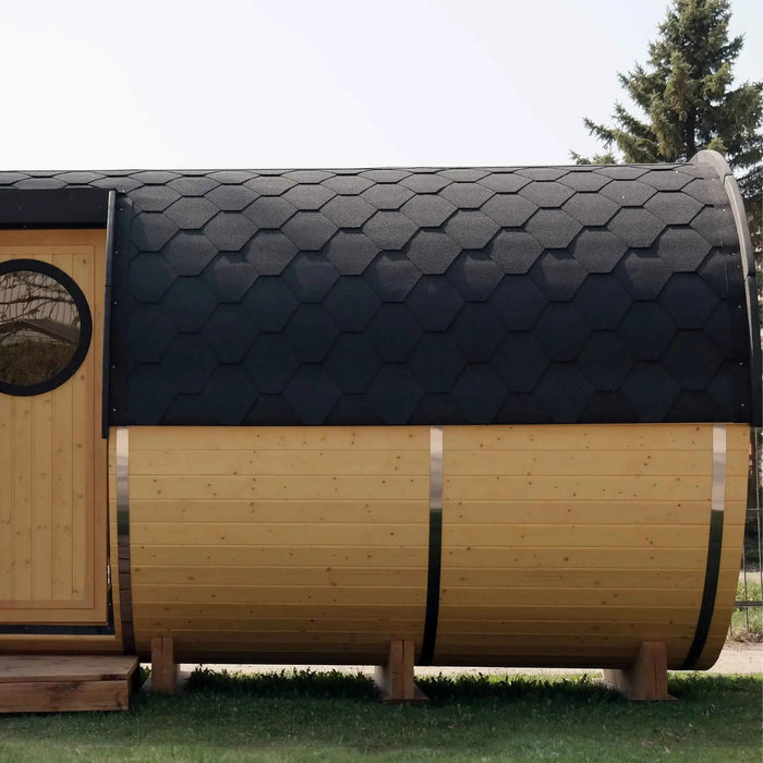 The "Roundhouse" Barrel - 2-4 Person Glamping Pod