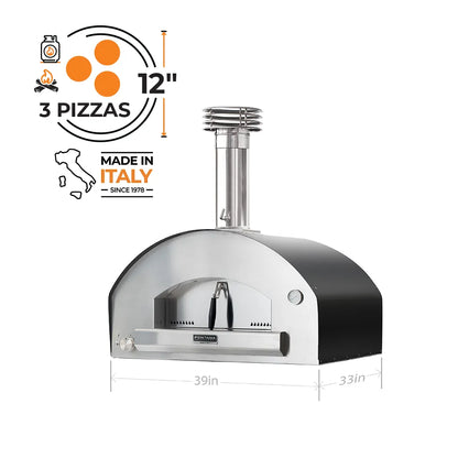 Fontana Firenze Hybrid Gas & Wood-Fired Pizza Oven