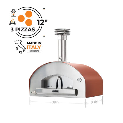 Fontana Firenze Hybrid Gas & Wood-Fired Pizza Oven
