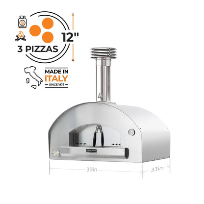 Fontana Firenze Hybrid Gas & Wood-Fired Pizza Oven