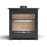 Castle Stoves Framlingham Wood Burning Stove – 7.8kW Heat Output, Black