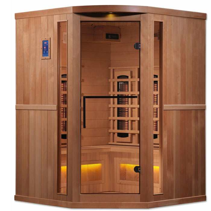 SAUNAONES® 3 Person FAR Infrared Sauna Soothing 3