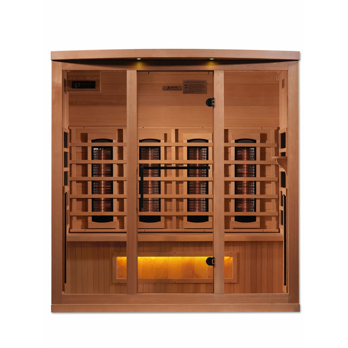 SAUNAONES® 3 PERSON FAR INFRARED SAUNA SOOTHING 4