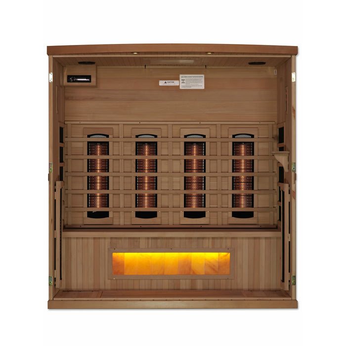 SAUNAONES® 3 PERSON FAR INFRARED SAUNA SOOTHING 4