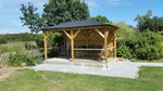 Open Wooden Gazebo Grande 2.9m x 4.9m Pine