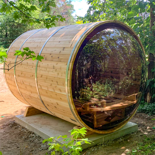 SAUNAONES® Barrel Sauna Serenity Nature Air 4