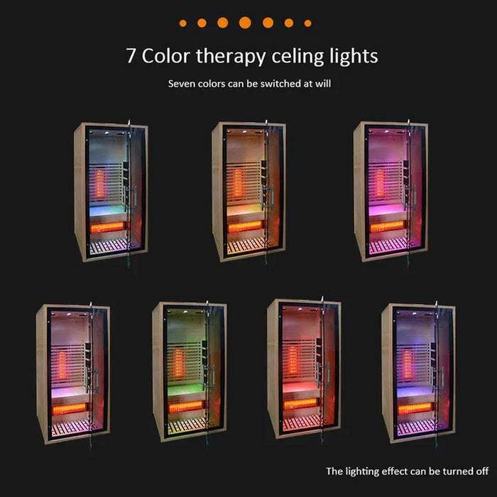 SAUNAONES® Luxury Ozone Dry Far Infrared Indoor Sauna