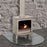 Glass Curved Curved Stove Hearth | Carron