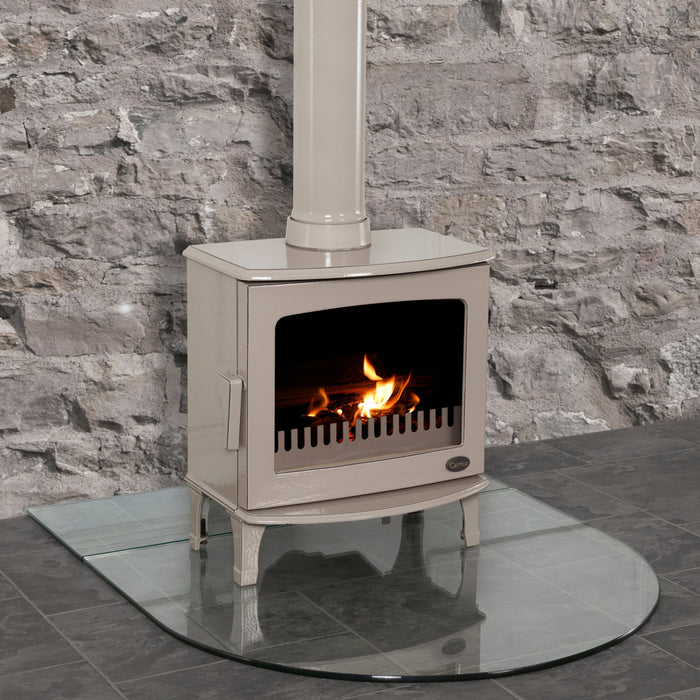 Glass Curved Curved Stove Hearth | Carron