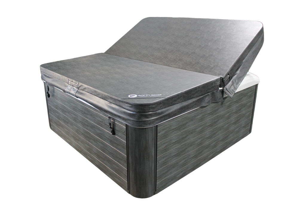 HL730 vinyl spa cover fitted view