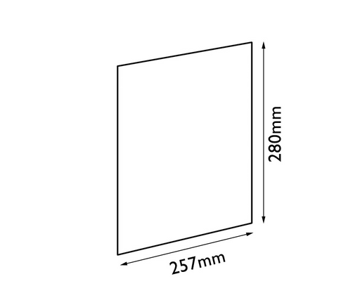 Carron Dante Stove- Glass