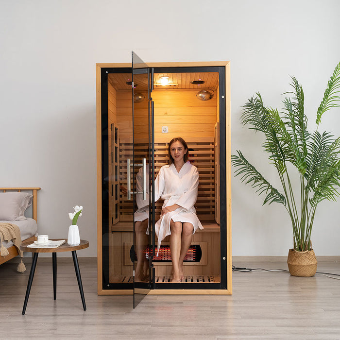 SAUNAONES® Luxury Ozone Dry Far Infrared Indoor Sauna