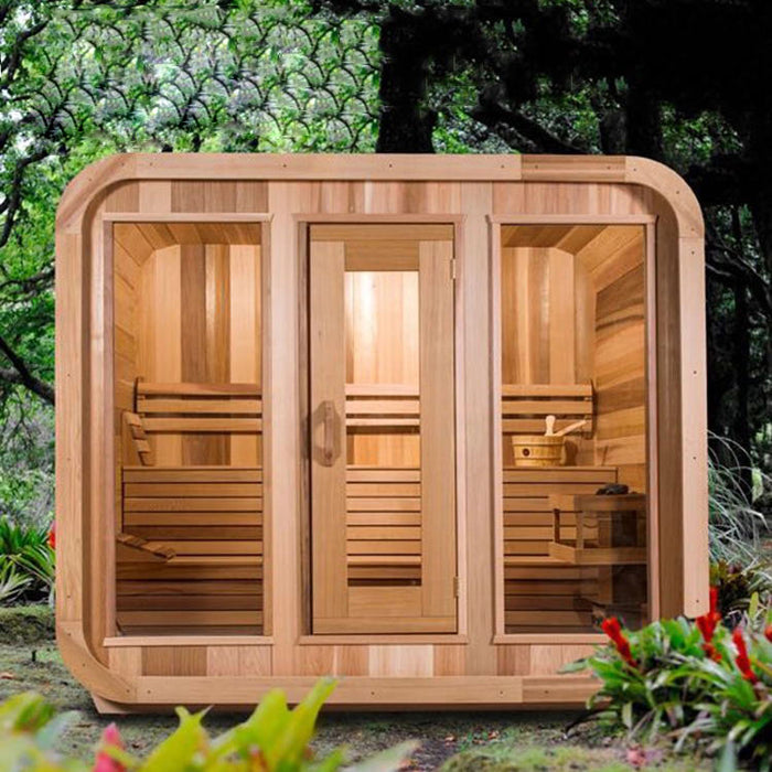 SAUNAONES® Square Sauna Minimalist Refresh 1