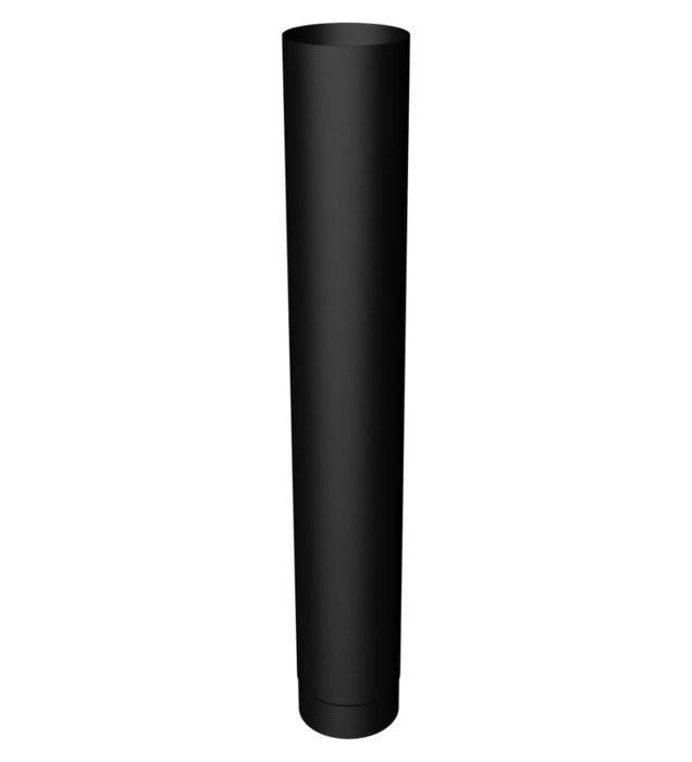 Matt Black Straight Stove Pipe, 5” Inch | DuraFlue