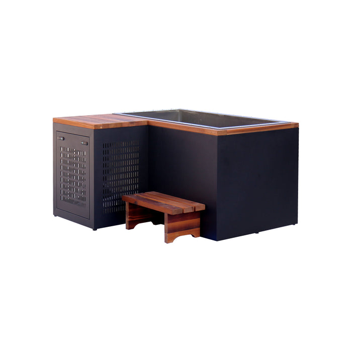 SAUNAONES® Frost Cold Plunge Tub 5