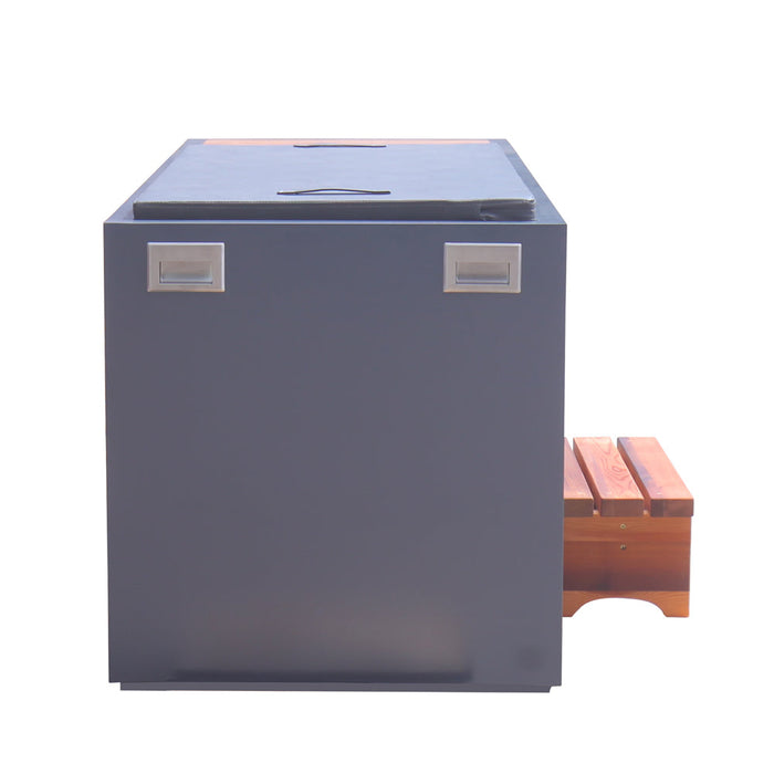 SAUNAONES® Frost Cold Plunge Tub 3