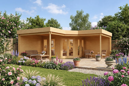 Jutka Log Cabin 6.78m x 6.78m